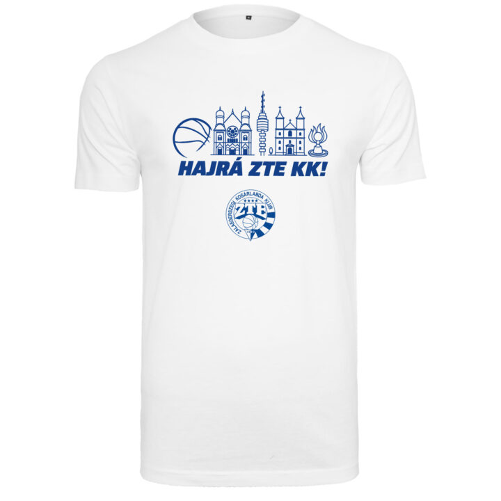 ZTE KK landmarkos felnőtt környakas póló