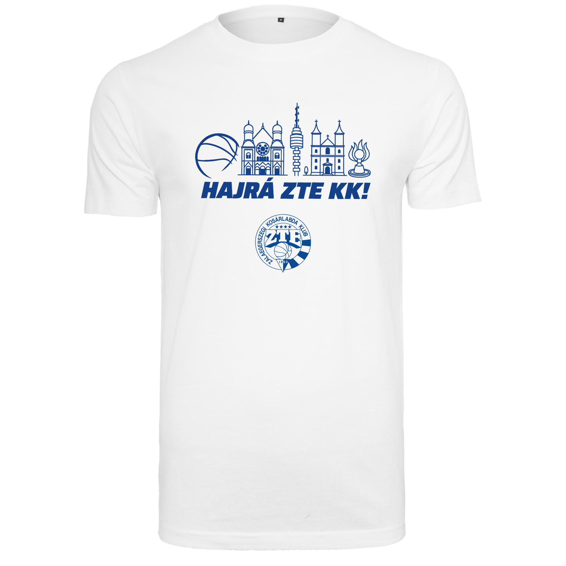 ZTE KK landmarkos felnőtt környakas póló